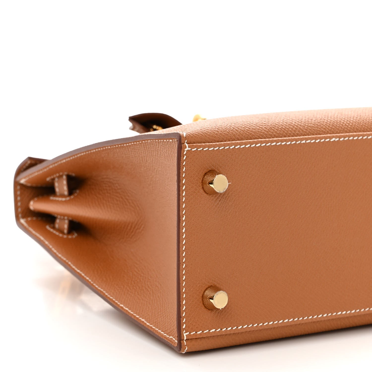 Hermes Epsom Kelly Sellier 25 Gold 9 of 10