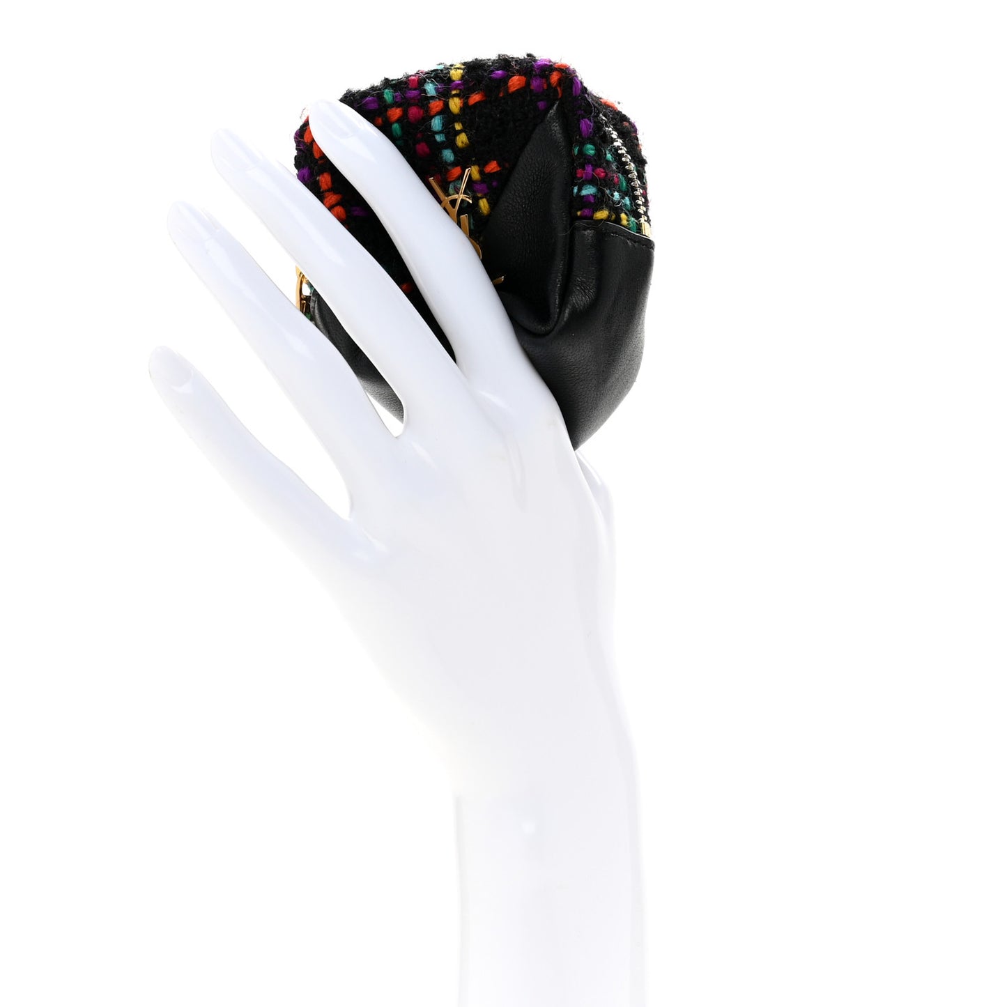 Boucle Jaime Cube Charm Keychain Black Multicolor