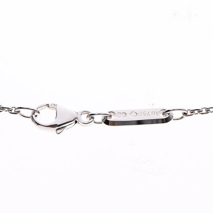 Chopard 18K White Gold Diamond Pave Happy Bubbles Pendant Necklace 4 of 6