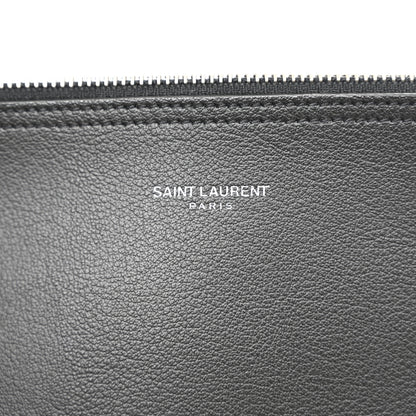 Saint Laurent Calfskin Medium Shopping Tote Black 7 of 13