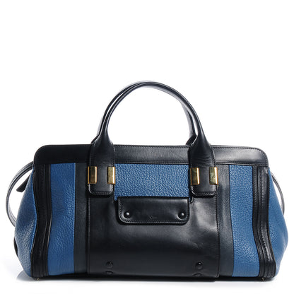 Chloe Leather Medium Alice Satchel Blueberry Muffin 1 of 9