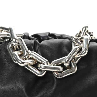 Bottega Veneta Calfskin The Pouch Chain Black 8 of 11