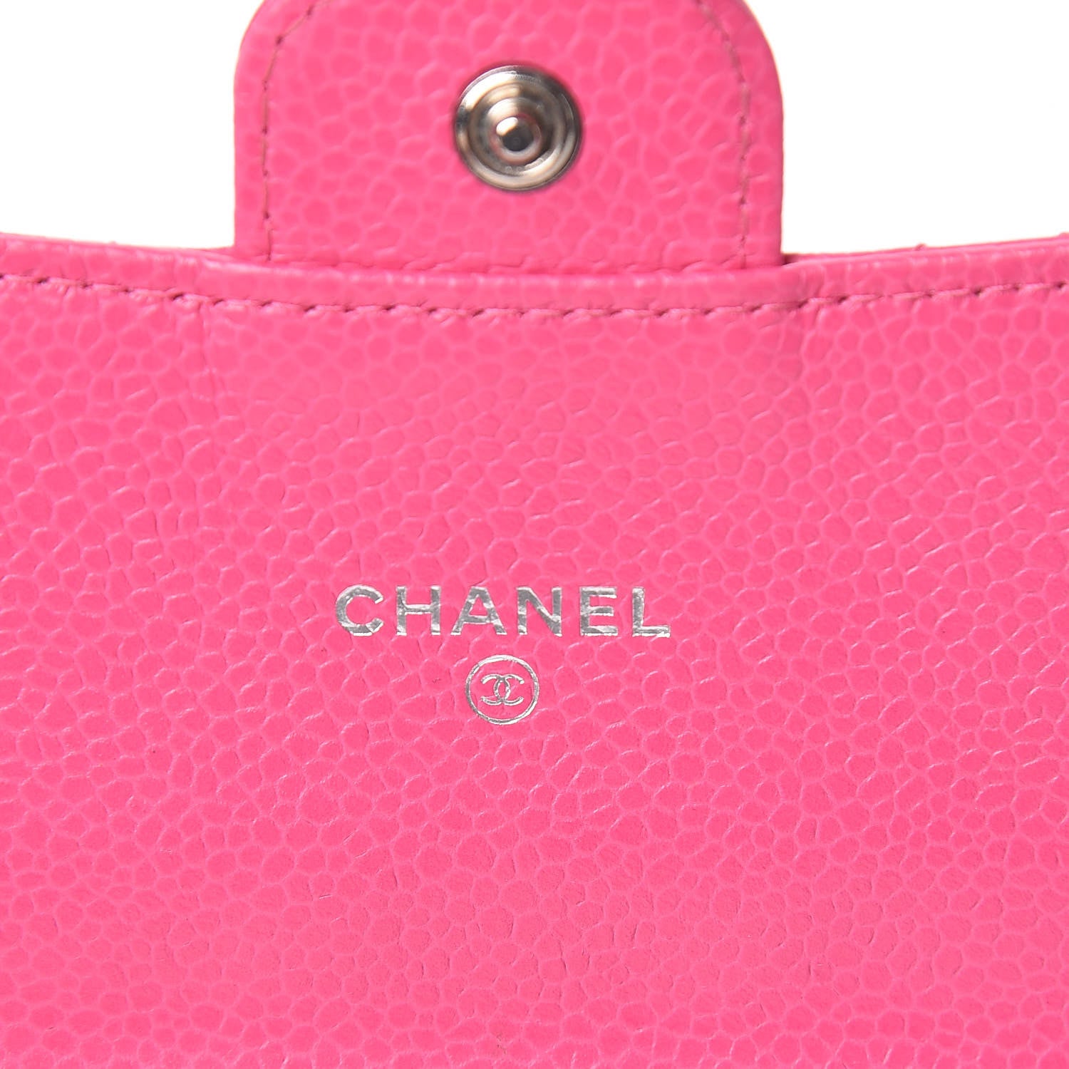 Chanel Caviar Quilted Small Flap Wallet Pink 6 of 22