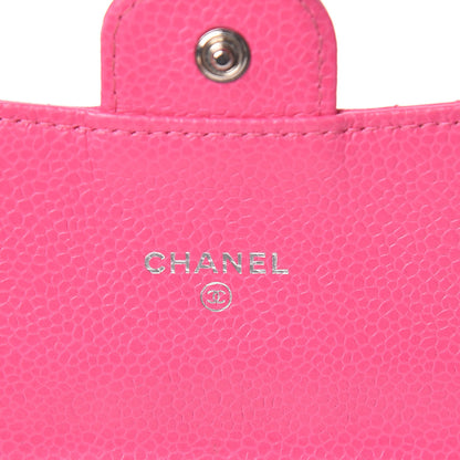 Chanel Caviar Quilted Small Flap Wallet Pink 6 of 22