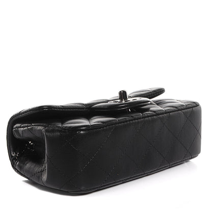 Chanel Lambskin Quilted Extra Mini Flap Black 5 of 9