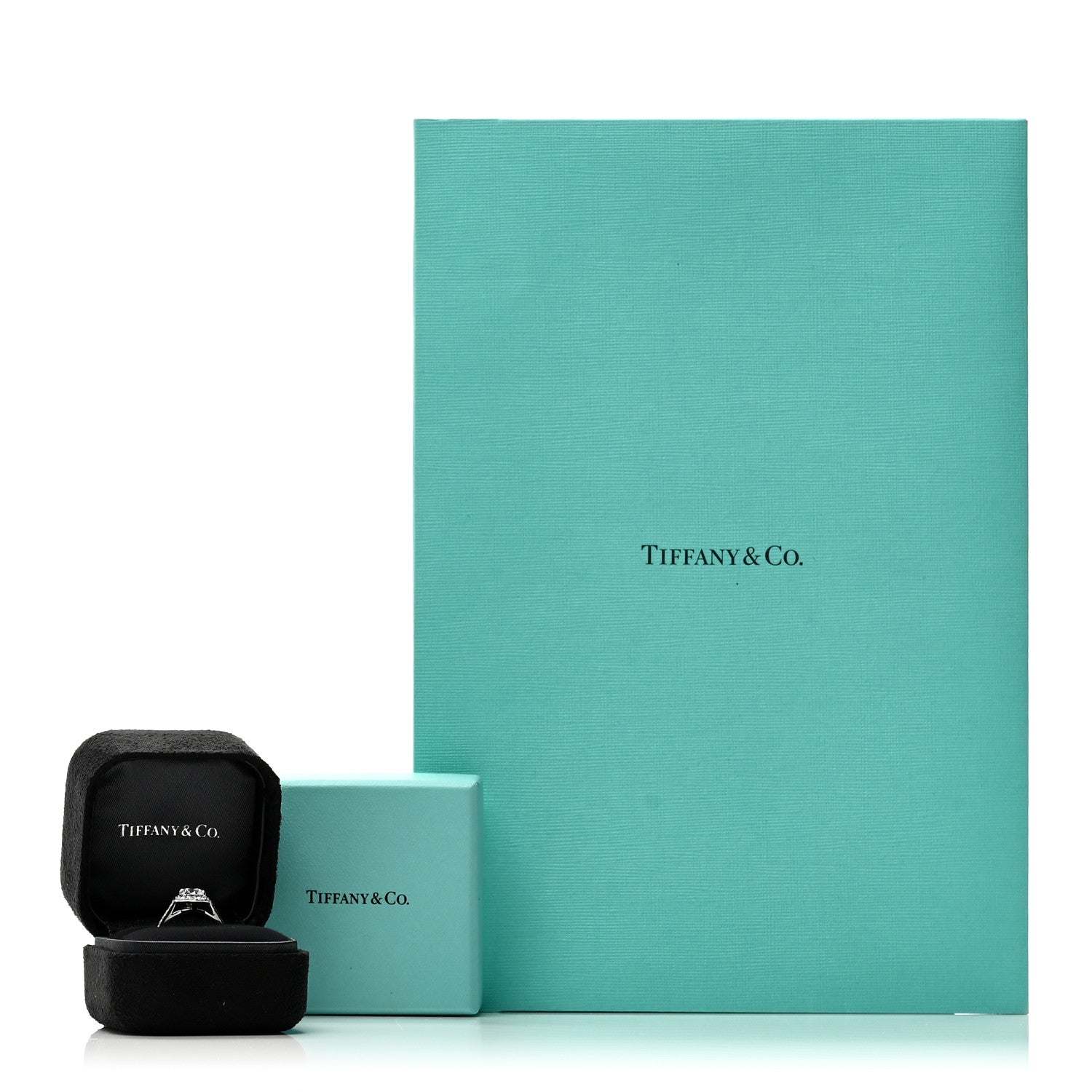 Tiffany Platinum Diamond 1.06ct Soleste Round Brilliant Engagement Ring 46 3.75 5 of 5