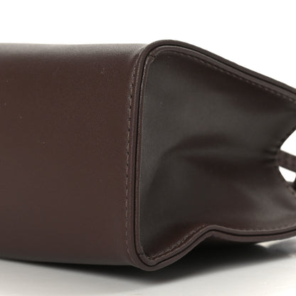 Telfar Vegan Leather Small Shopping Bag Chocolate 8 of 8