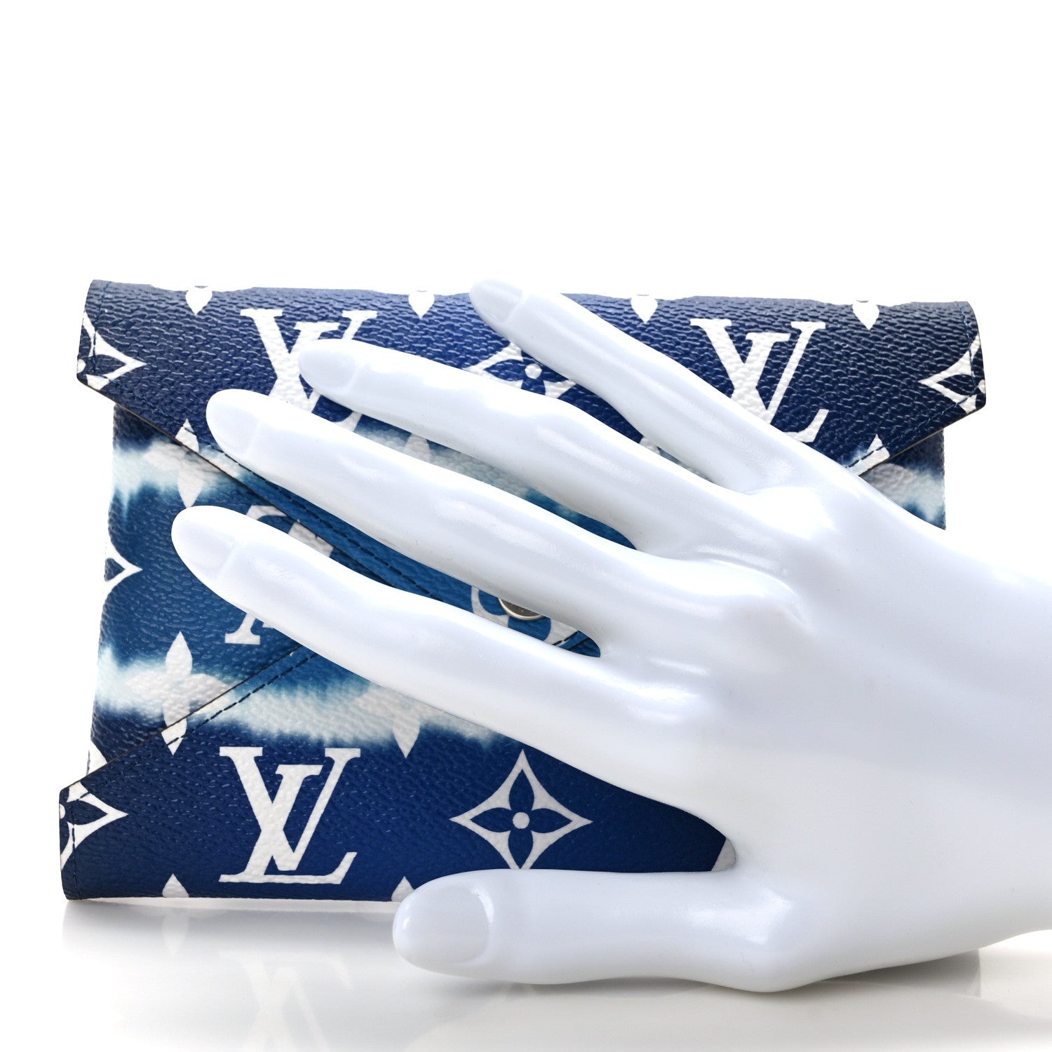 Louis Vuitton Monogram Escale Medium Kirigami Pochette Insert Blue 2 of 6