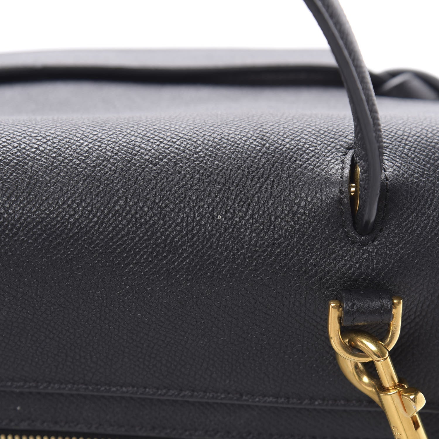 Celine Grained Calfskin Mini Belt Bag Black 18 of 21