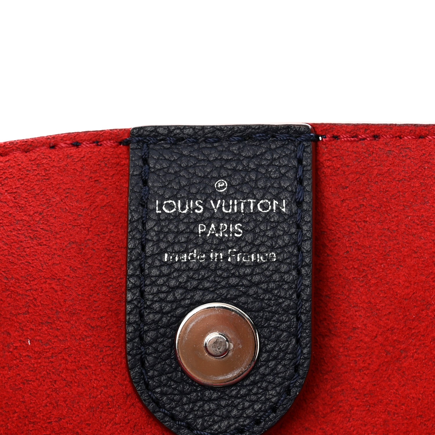 Louis Vuitton Calfskin Lockmeto Marine Rouge 6 of 11