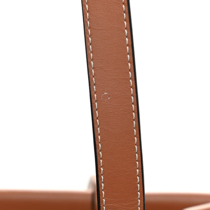 Loewe Canvas Calfskin Cushion Tote Taupe 15 of 17