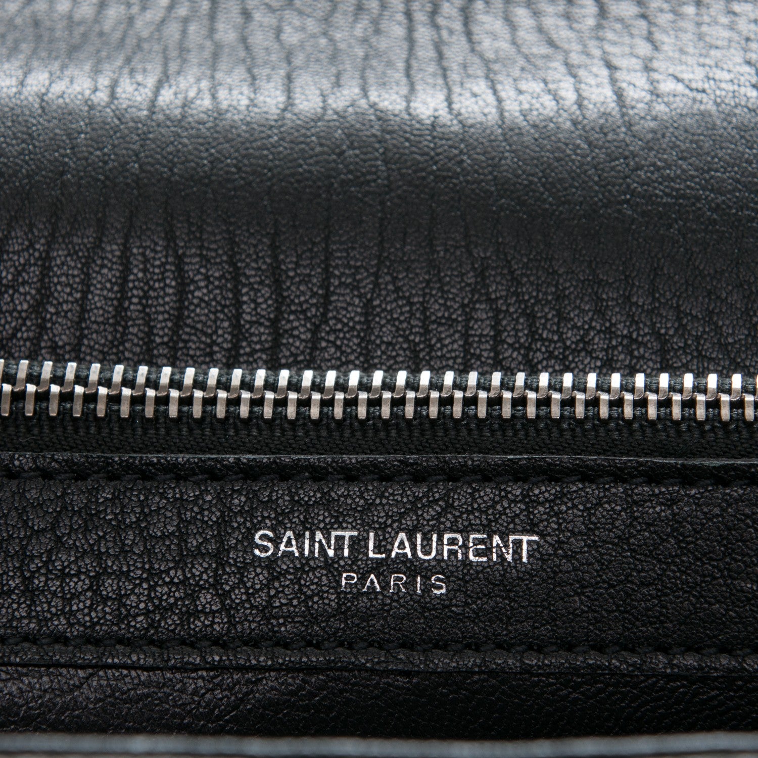 Saint Laurent Sheepskin Quilted Monogram Large College Satchel Black 8 of 11