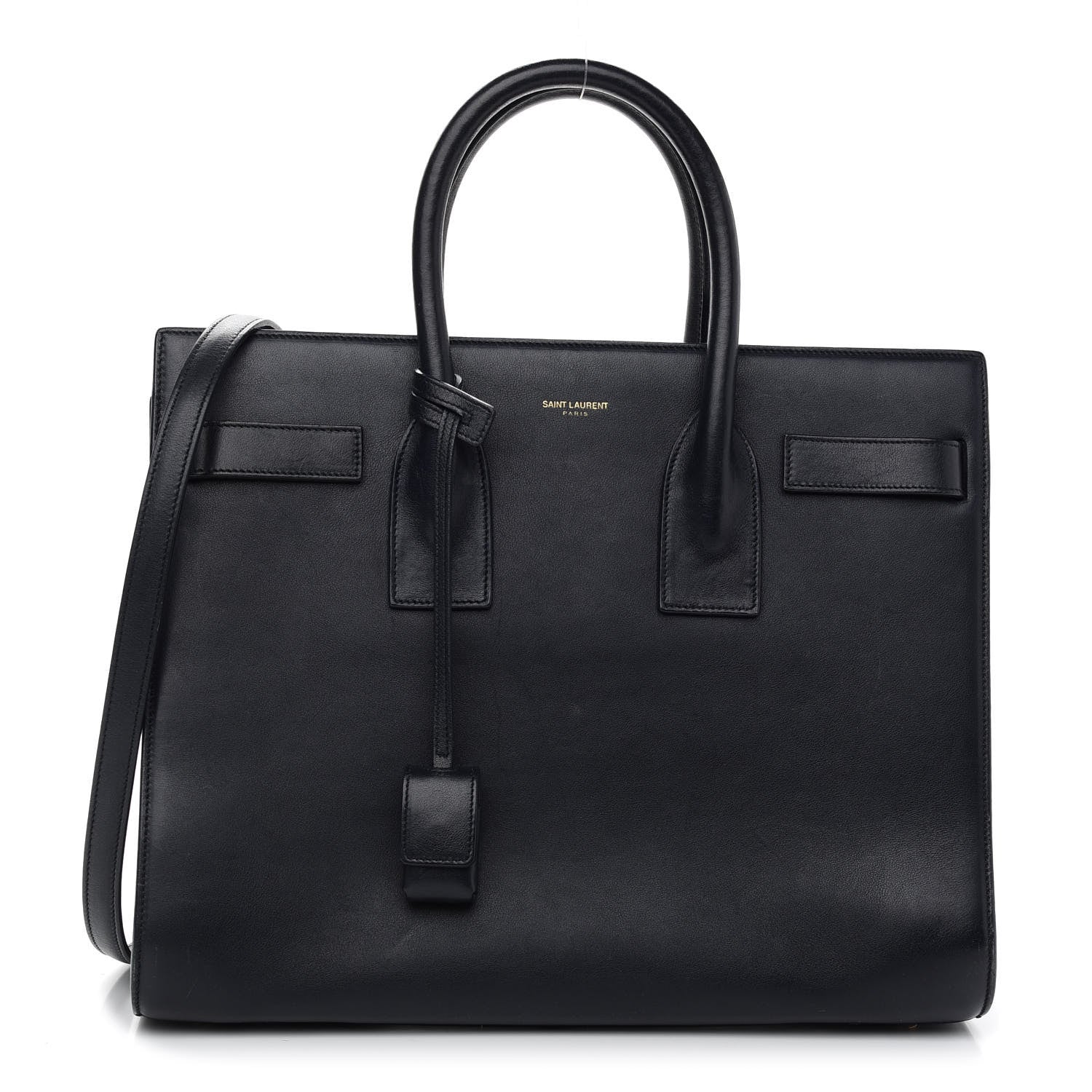 Saint Laurent Calfskin Small Sac De Jour Black 1 of 10