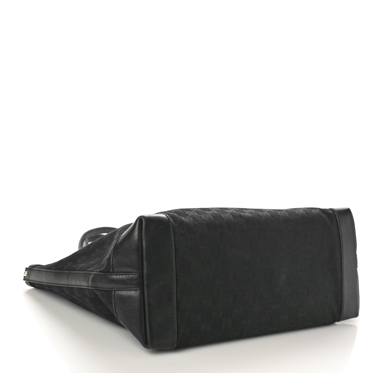 Gucci Monogram Medium Craft Tote Black 4 of 12