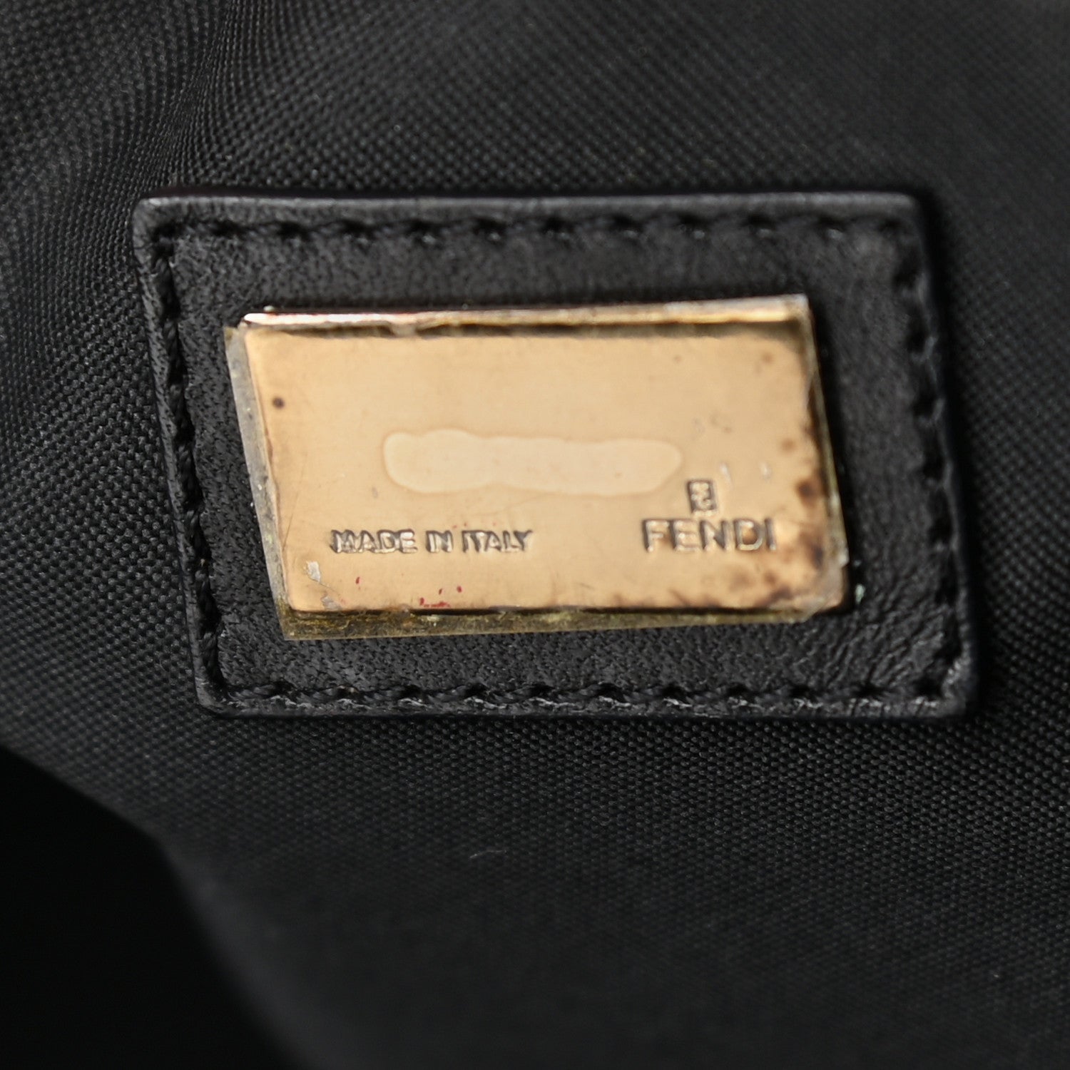 Fendi Zucchino Tote Black 6 of 19