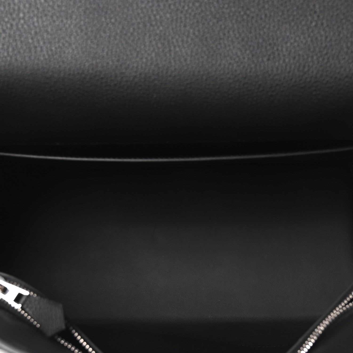 Hermes Togo Maxi Kelly Retourne 42 Black 5 of 11