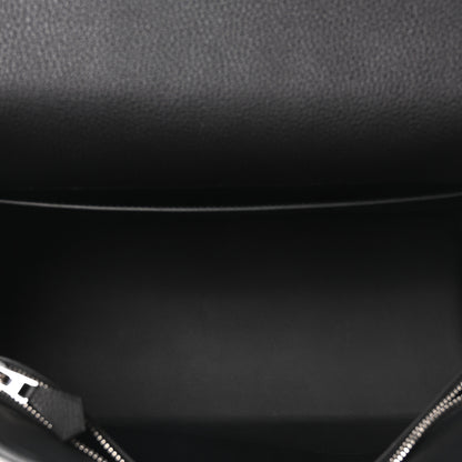 Hermes Togo Maxi Kelly Retourne 42 Black 5 of 11