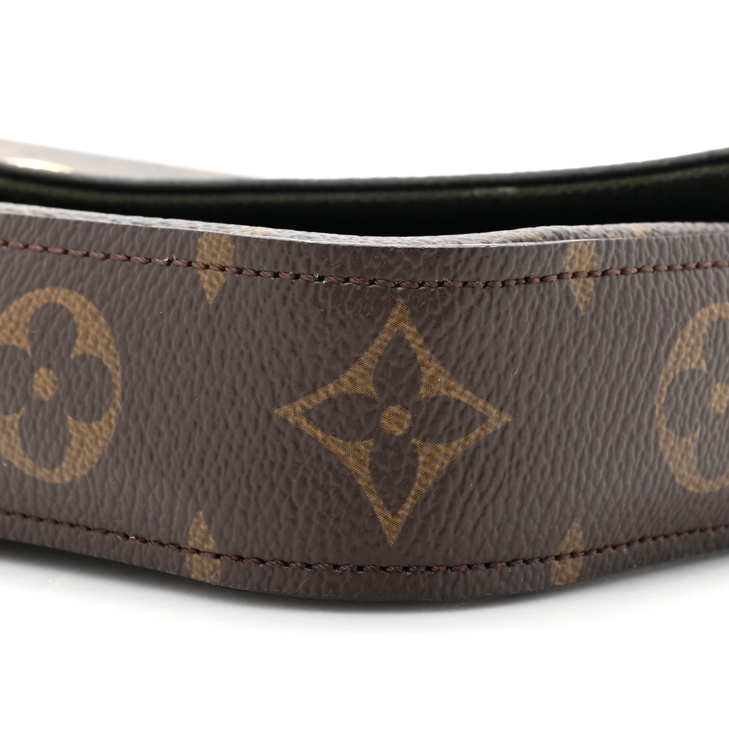 Monogram Felicie Strap & Go Kaki
