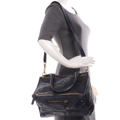Givenchy Tumbled Sheepskin Medium Pandora Bag Black 2 of 7