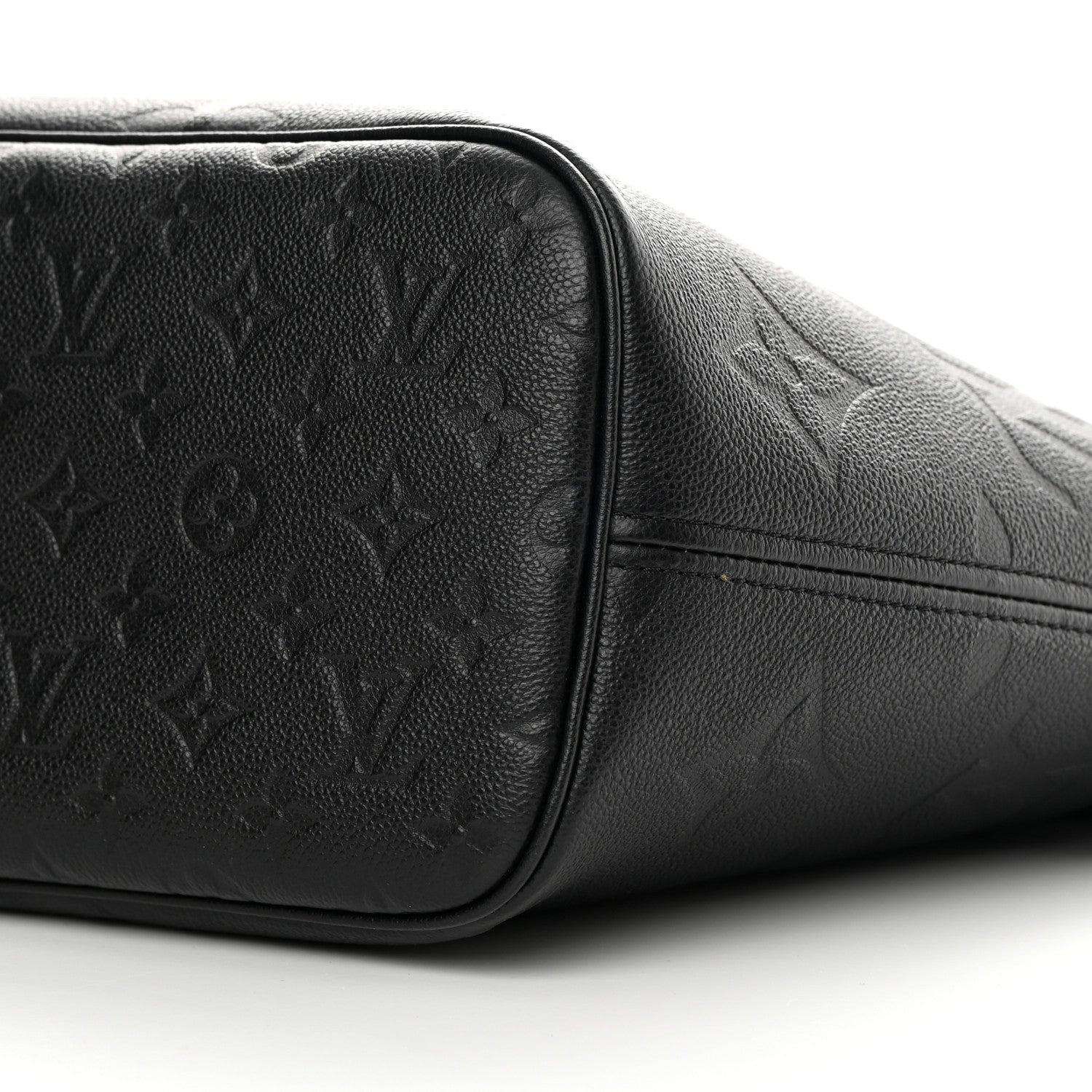 Louis Vuitton Empreinte Monogram Giant Neverfull MM Black 10 of 11