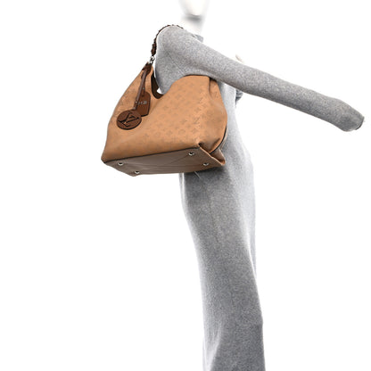 Louis Vuitton Mahina Carmel Hobo Arizona Brown 2 of 10