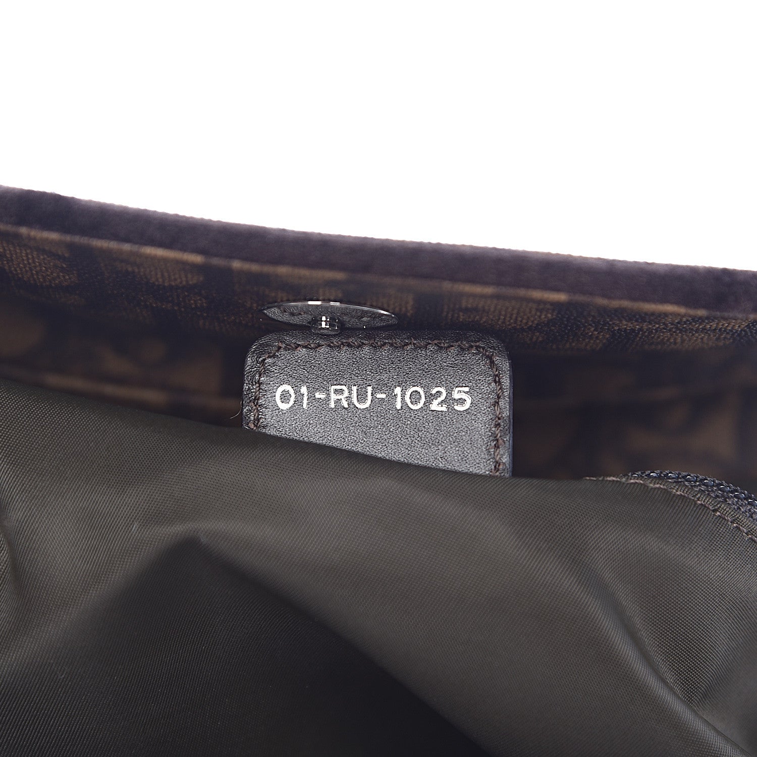 Christian Dior Monogram Romantique Trotter Bag Brown 7 of 10