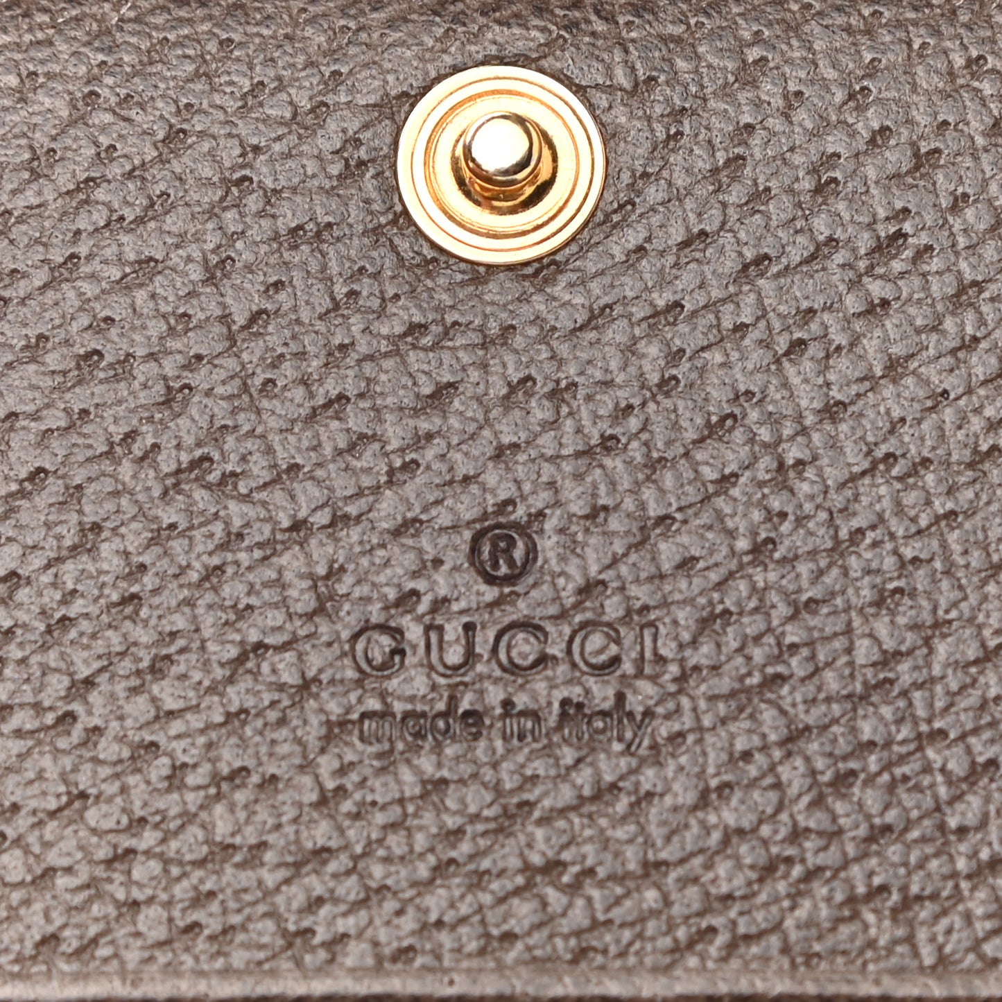 GG Supreme Monogram Bengal Card Case Beige Pink