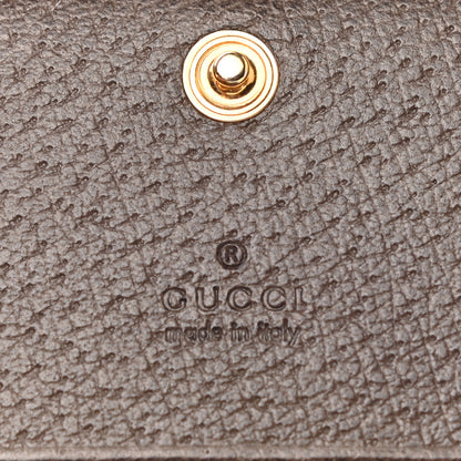 Gucci GG Supreme Monogram Bengal Card Case Beige Pink 5 of 6