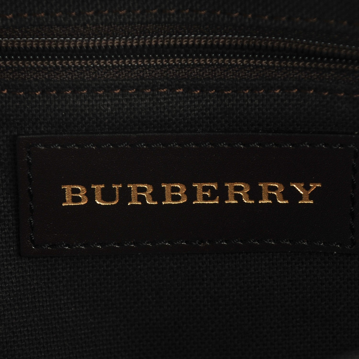 Burberry Haymarket Check Large Nick Tote Chocolate 6 of 8