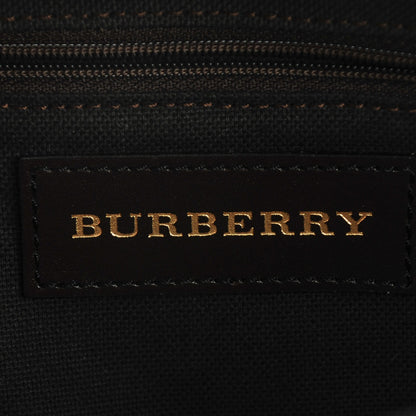 Burberry Haymarket Check Large Nick Tote Chocolate 6 of 8