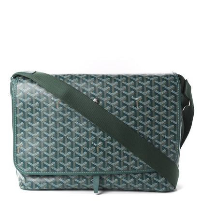 Goyard Goyardine Capetien Messenger Bag Green 1 of 8