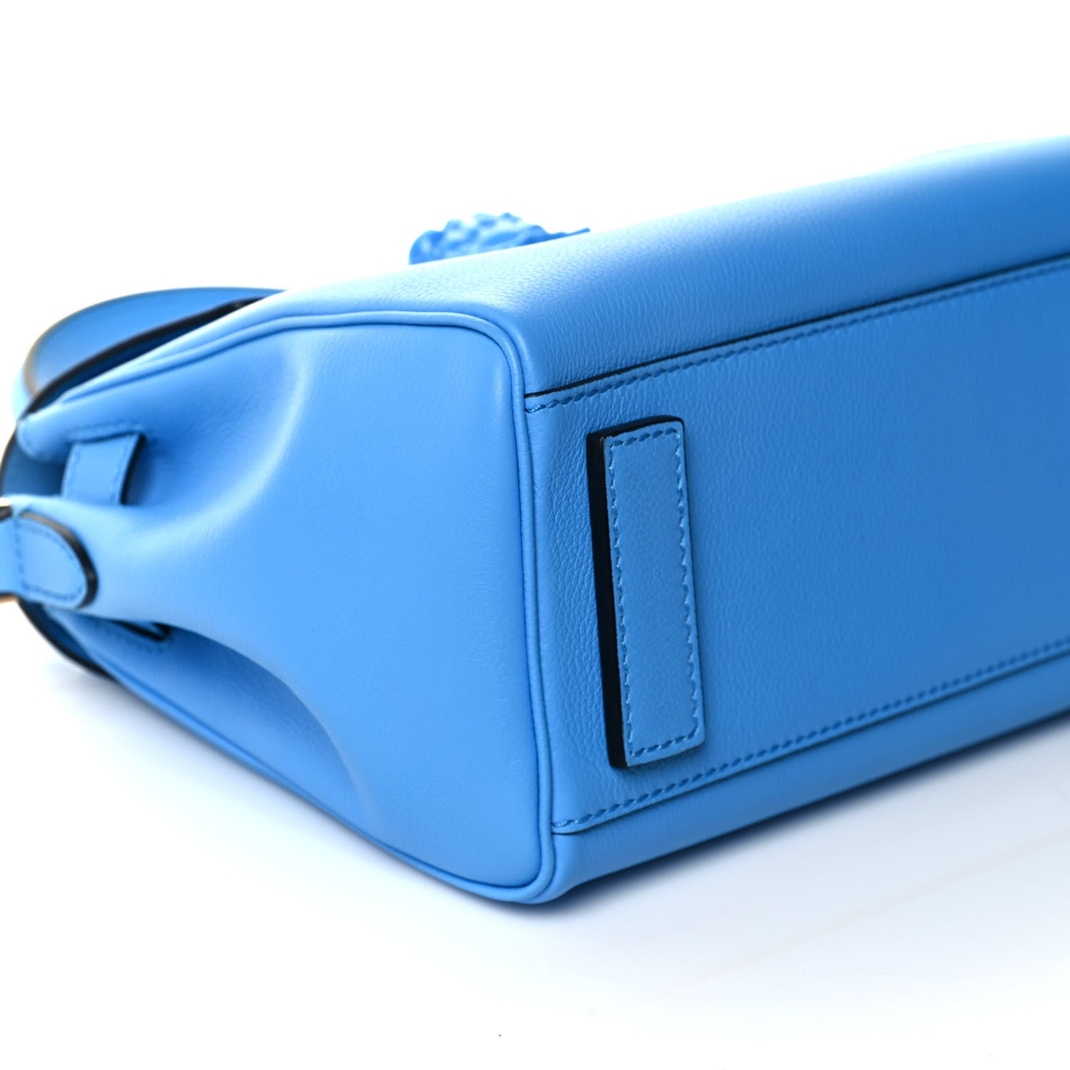 Versace Calfskin Medium La Medusa Bag DV Blue 11 of 14