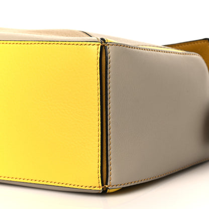 Loewe Grained Calfskin Small Puzzle Bag Ocre Yellow 8 of 8