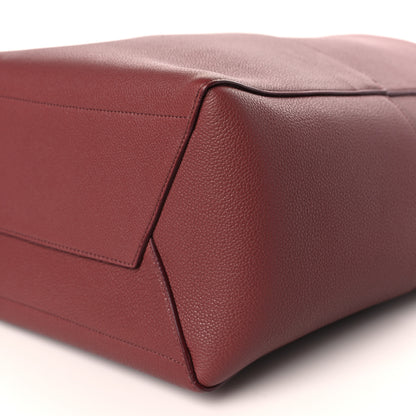 Celine Soft Grained Calfskin Sangle Bucket Bag Burgundy 8 of 8