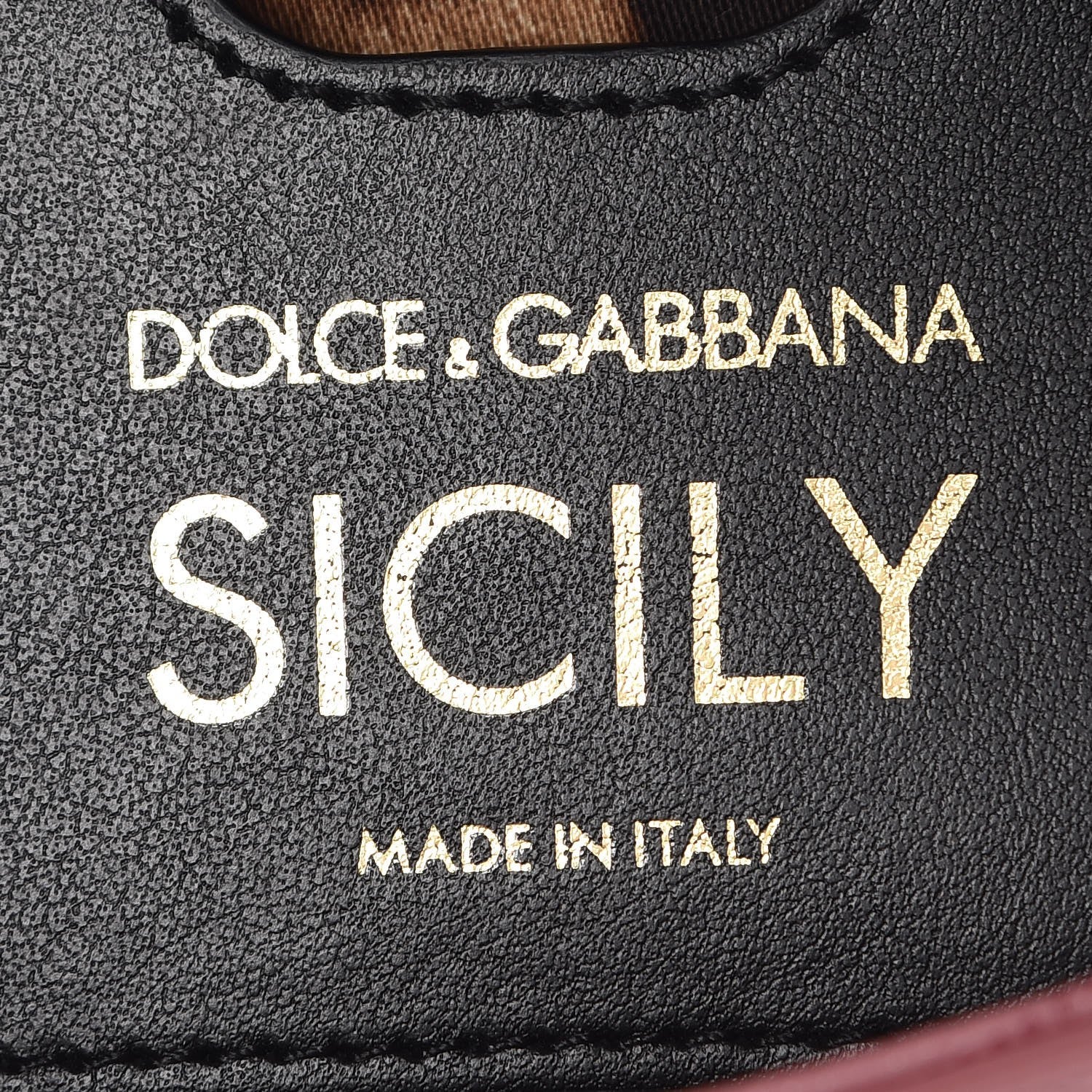 Dolce & Gabbana Stampa Iguana Crystal Small Miss Sicily Satchel Pink 6 of 8