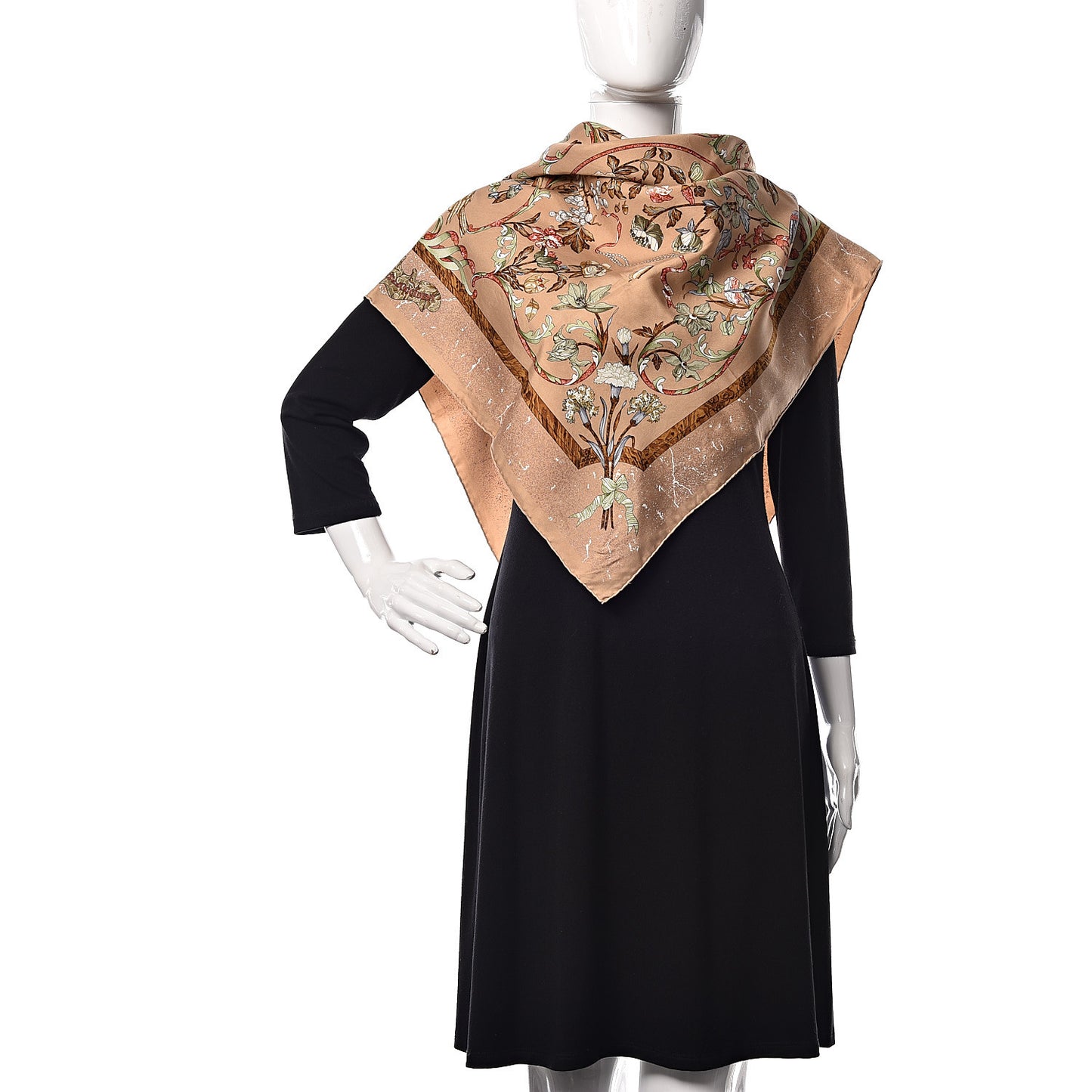 Silk Pierres D'Orient Et D'Occident Scarf 90