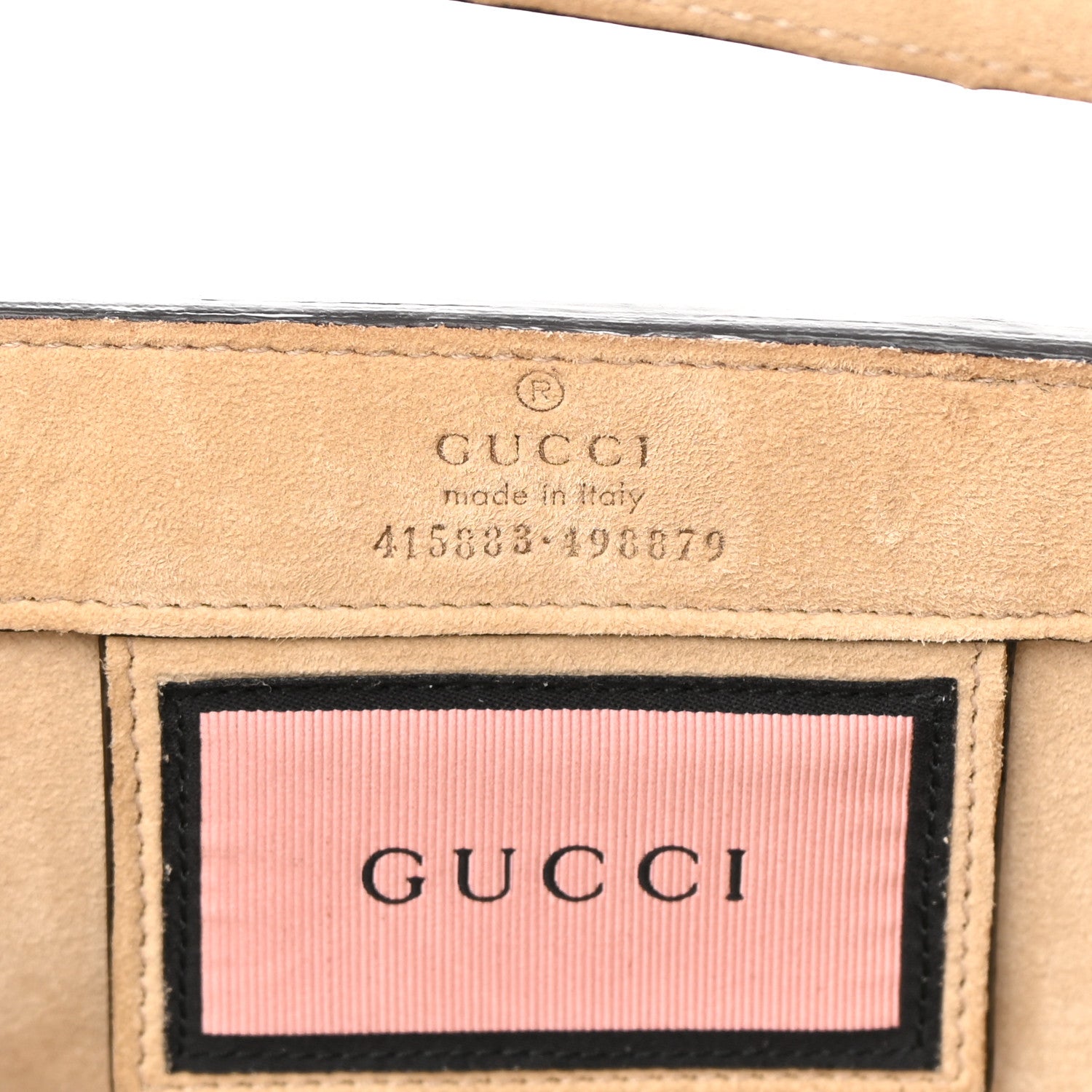Gucci Calfskin GucciGhost Real Large XL Tote Hibiscus Red 6 of 14