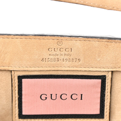 Gucci Calfskin GucciGhost Real Large XL Tote Hibiscus Red 6 of 14