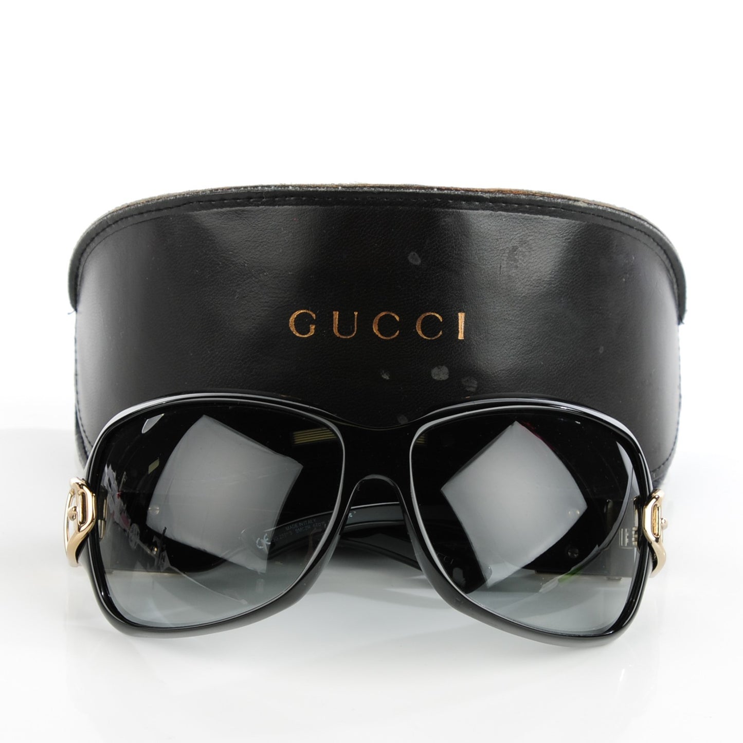 Gold Buckle Sunglasses 2591 S Black