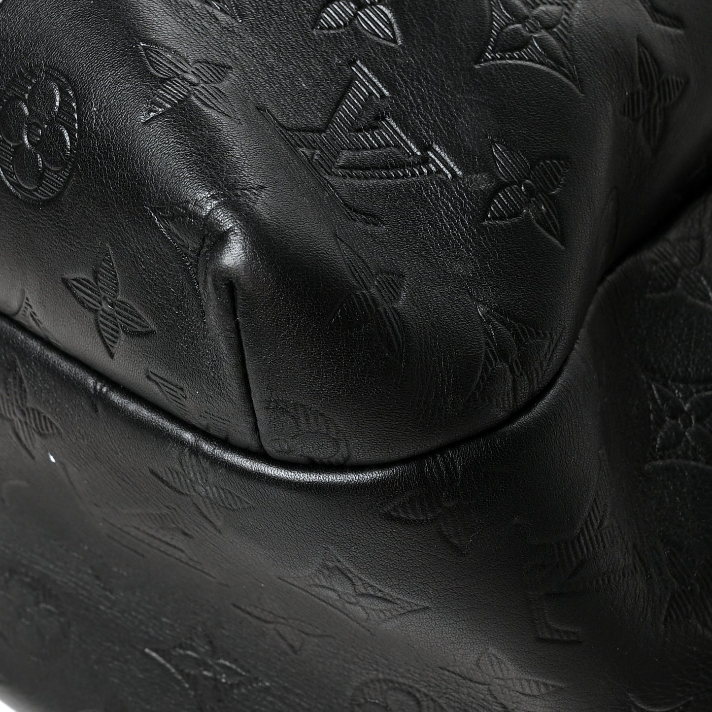 Calfskin Monogram Shadow Sprinter Backpack Black