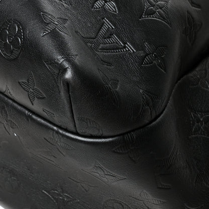 Louis Vuitton Calfskin Monogram Shadow Sprinter Backpack Black 10 of 15
