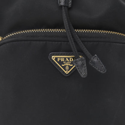 Prada Re-Nylon Duet Drawstring Shoulder Bag Black 9 of 15