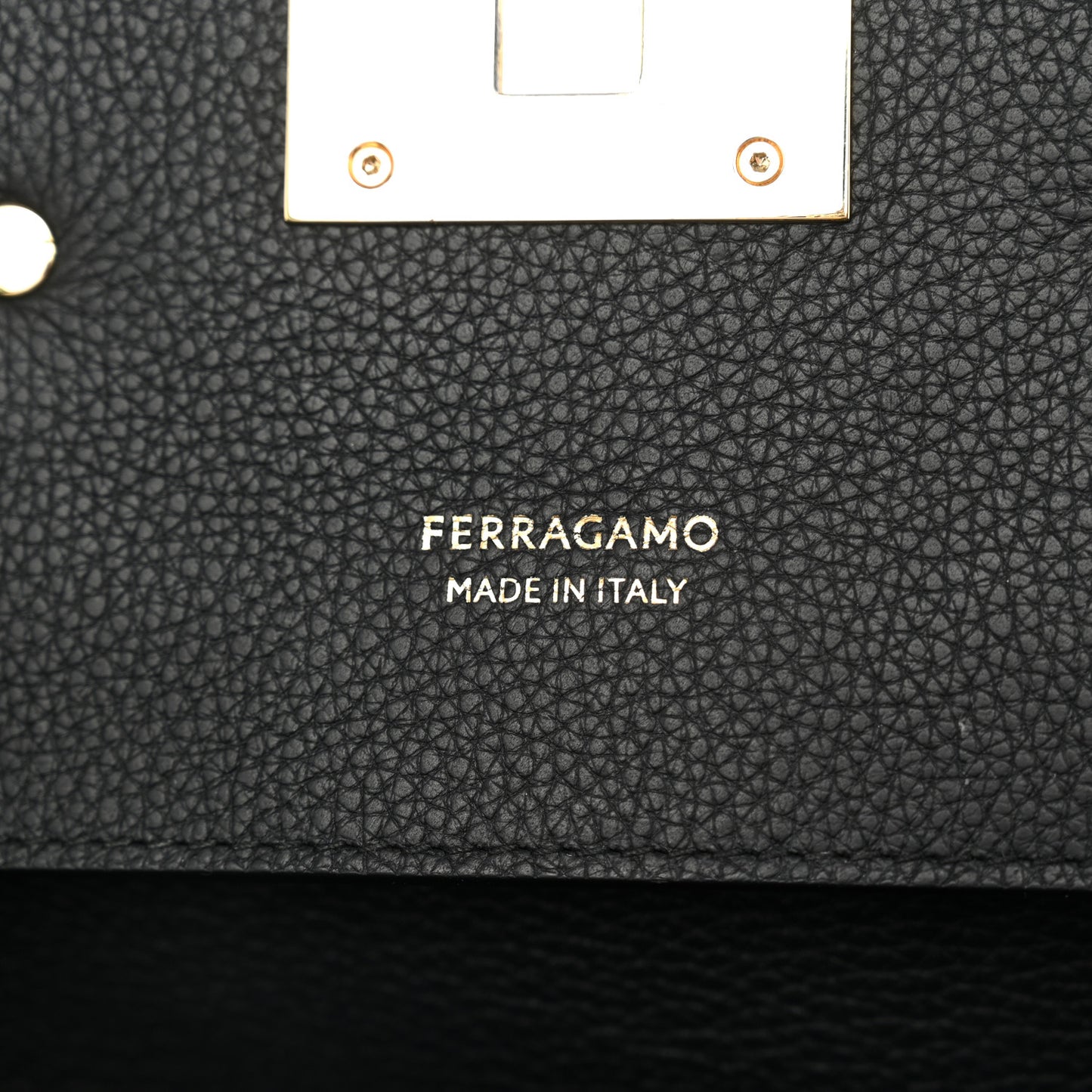 Calfskin Medium Studio Soft Bag Black