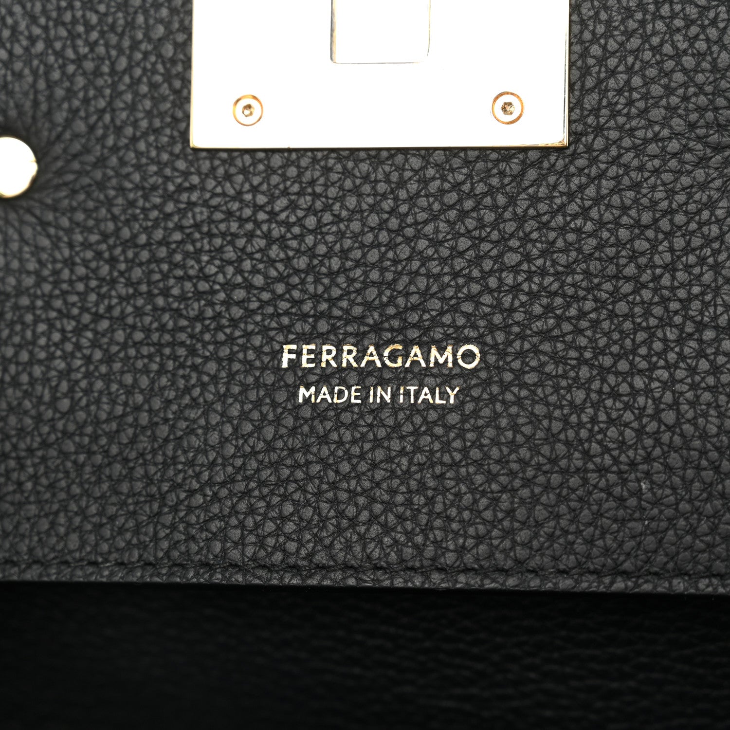 Salvatore Ferragamo Calfskin Medium Studio Soft Bag Black 7 of 10
