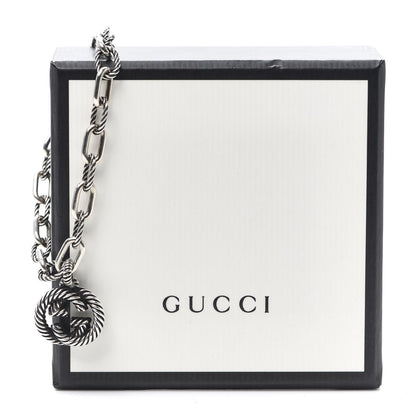 Gucci Sterling Silver Interlocking G Charm Bracelet 6 of 6