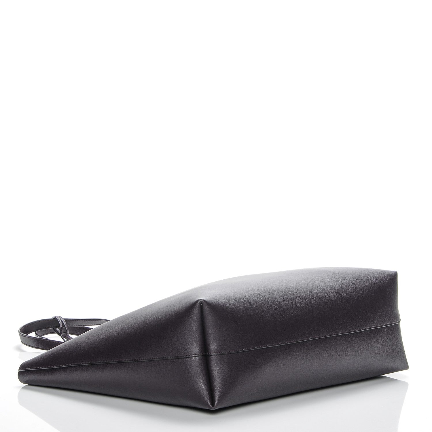 Saint Laurent Calfskin Large Shopping Tote Purple 4 of 6