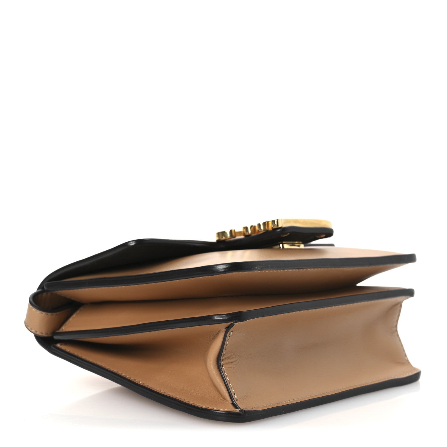 Fendi Vitello King Karligraphy Crossbody Bag Cuoio 4 of 14