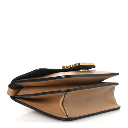 Fendi Vitello King Karligraphy Crossbody Bag Cuoio 4 of 14