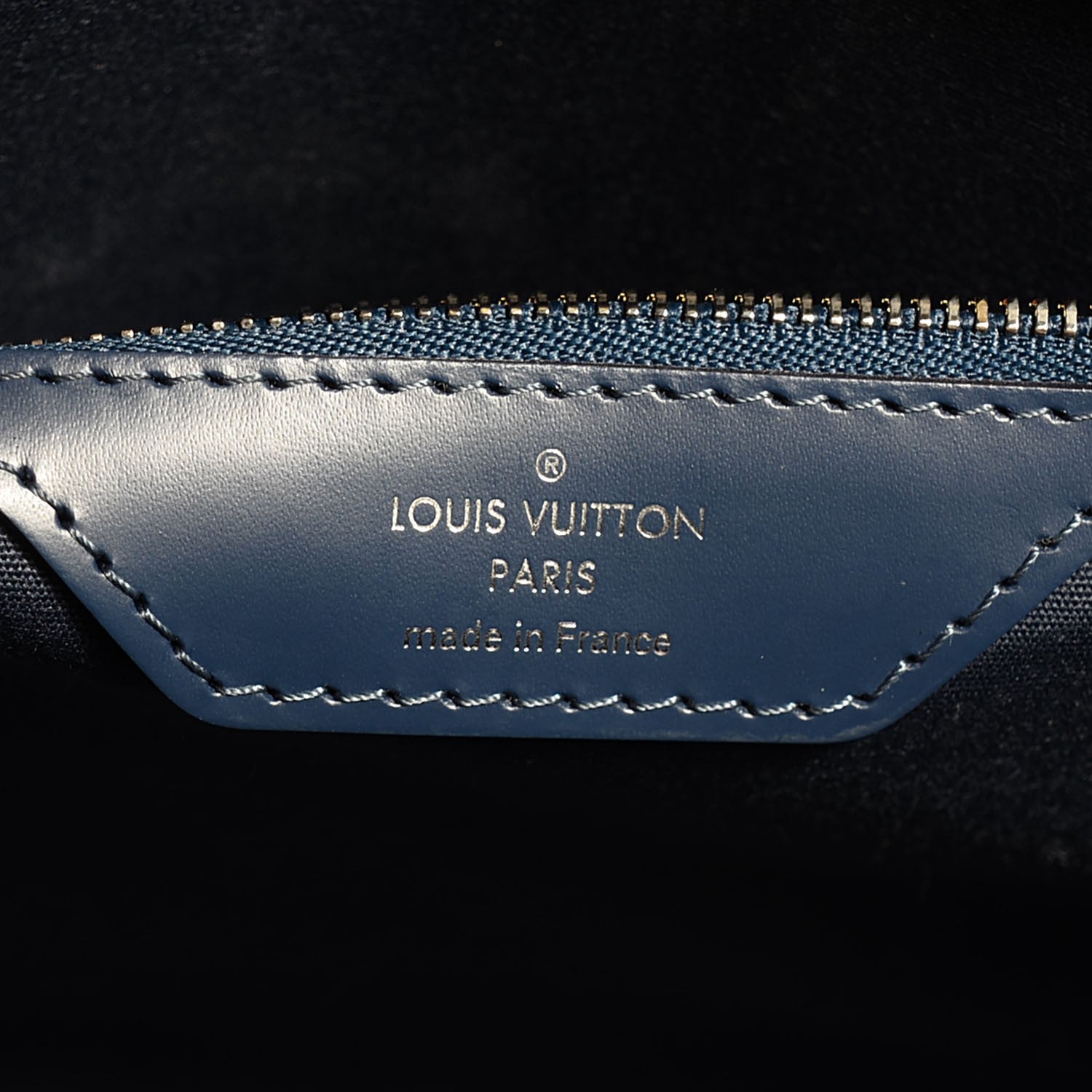 Louis Vuitton Epi Brea MM Indigo 6 of 7
