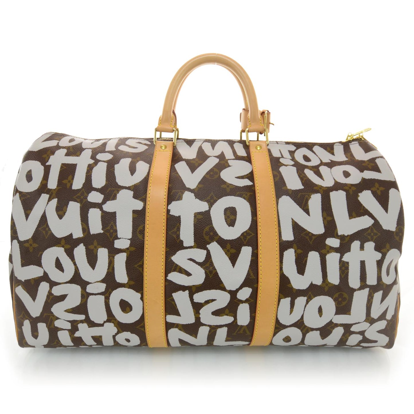 Graffiti Keepall 50 Silver